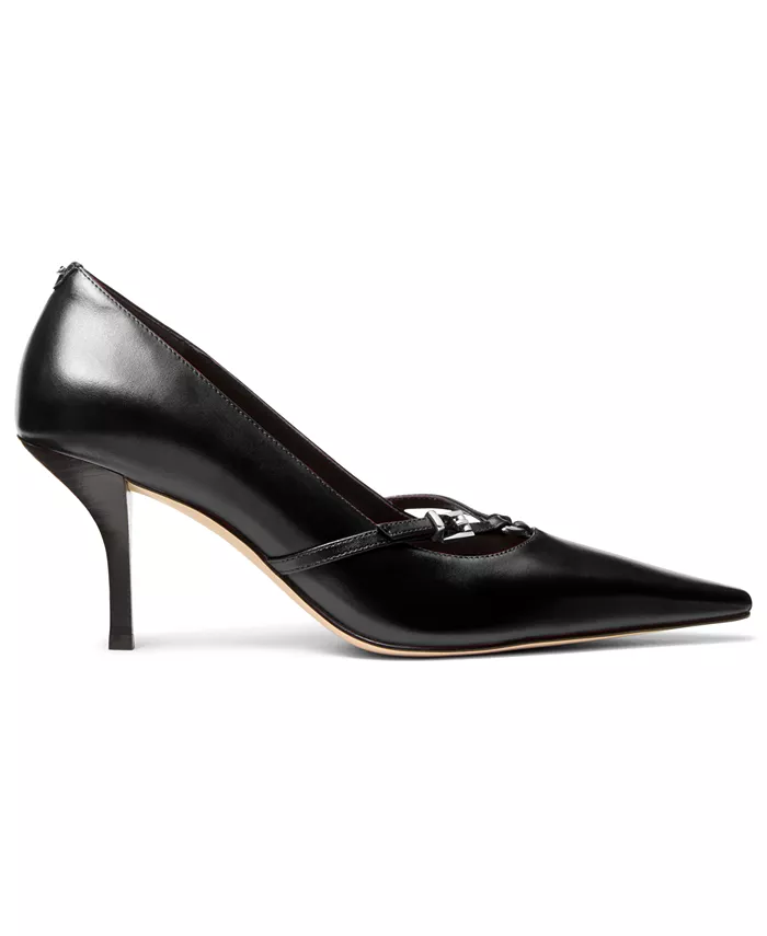 Michael Kors Women's Selina туфли-лодочки с острым носом Michael Kors, черный — фото 2