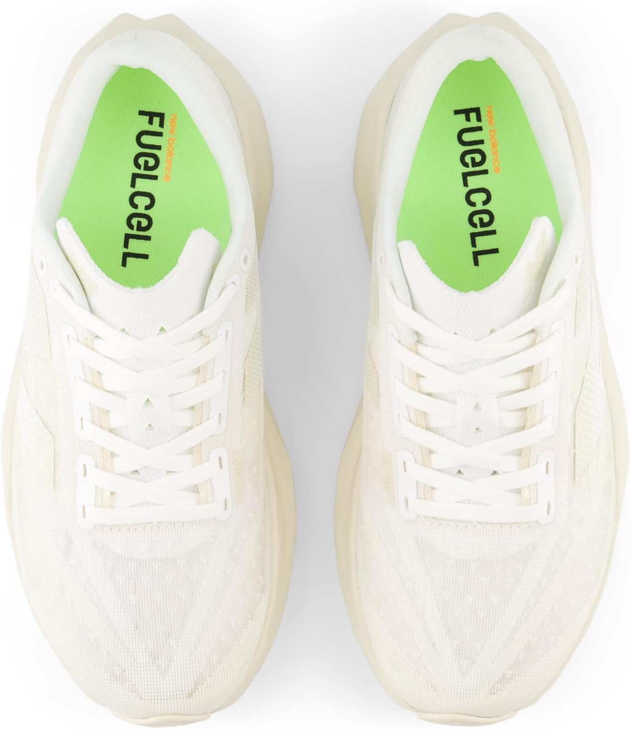 Кроссовки New Balance FuelCell Rebel v4, White/LinenSee Less — фото 2