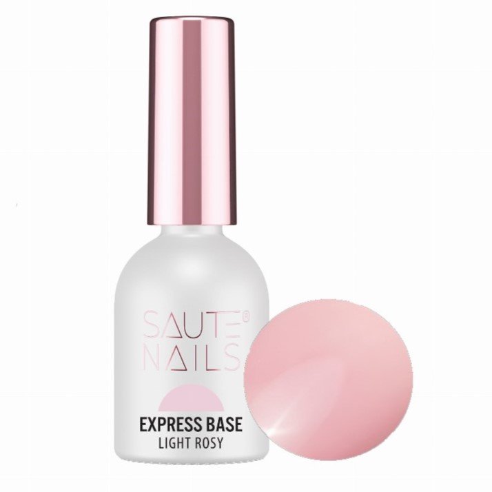 

SAUTE NAILS Гибридная база для ногтей Express LIGHT ROSY BASE - 8 мл
