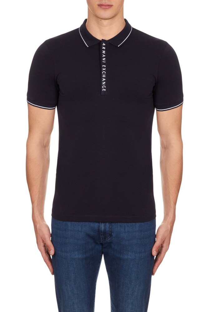 

Рубашка поло Armani Exchange 8Nzf71, синий