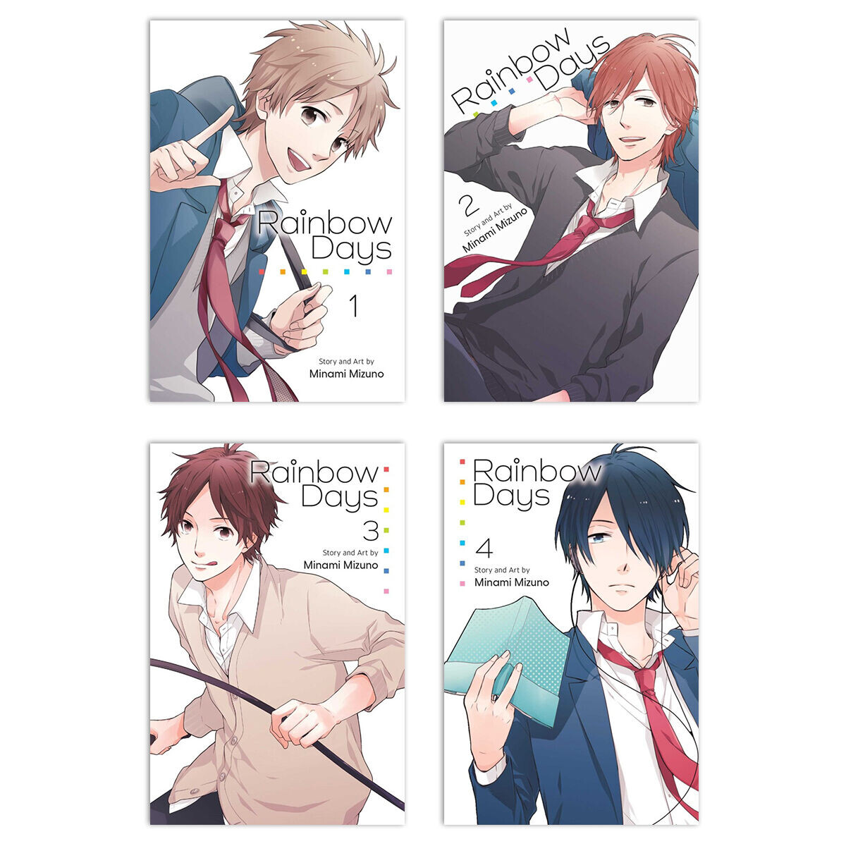 

Манга Rainbow Days Manga (1-4) Bundle