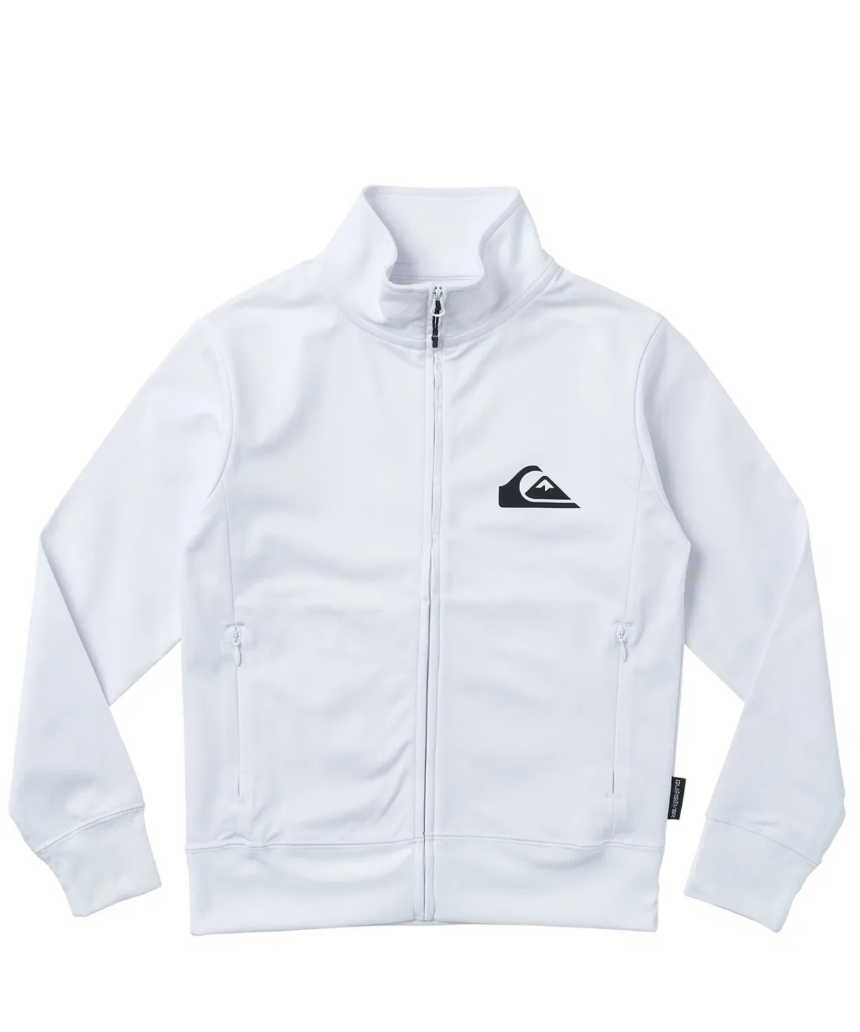 Рашгард детский с zip-застежкой Quiksilver M&W ZIP STAND YOUTH белый