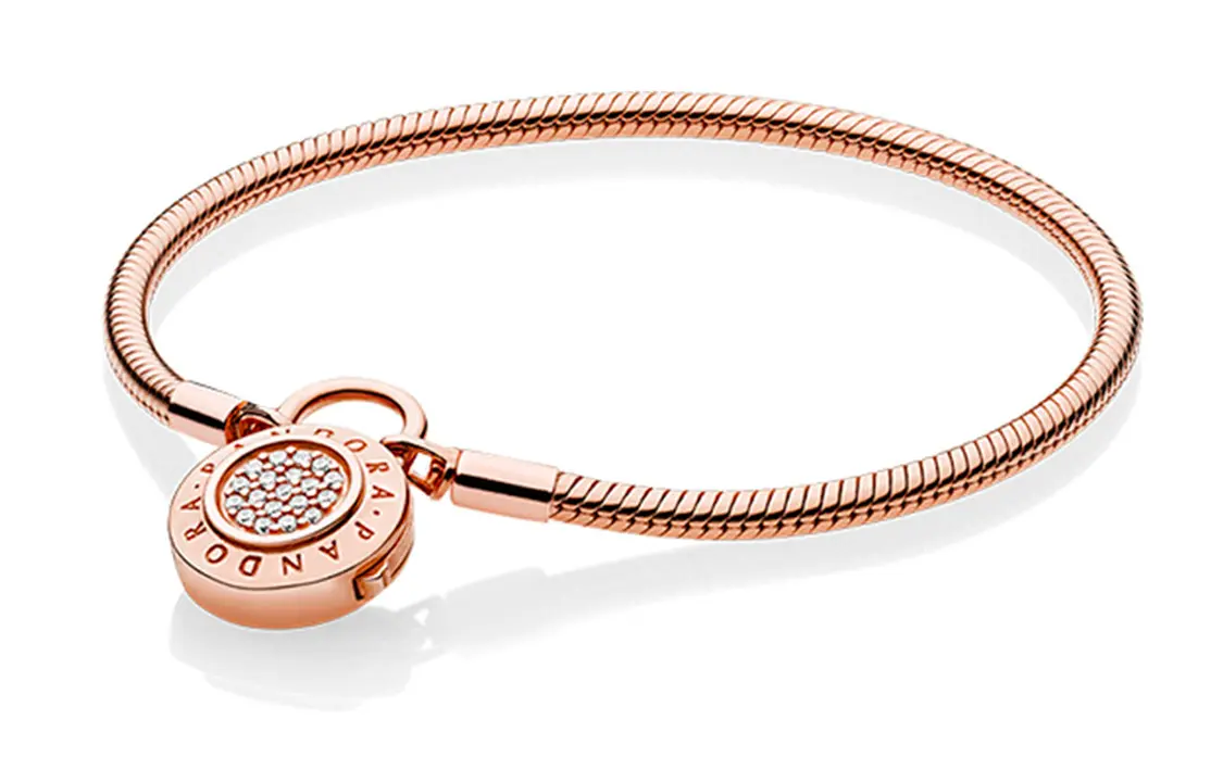 

Pandora Женский браслет из розового золота