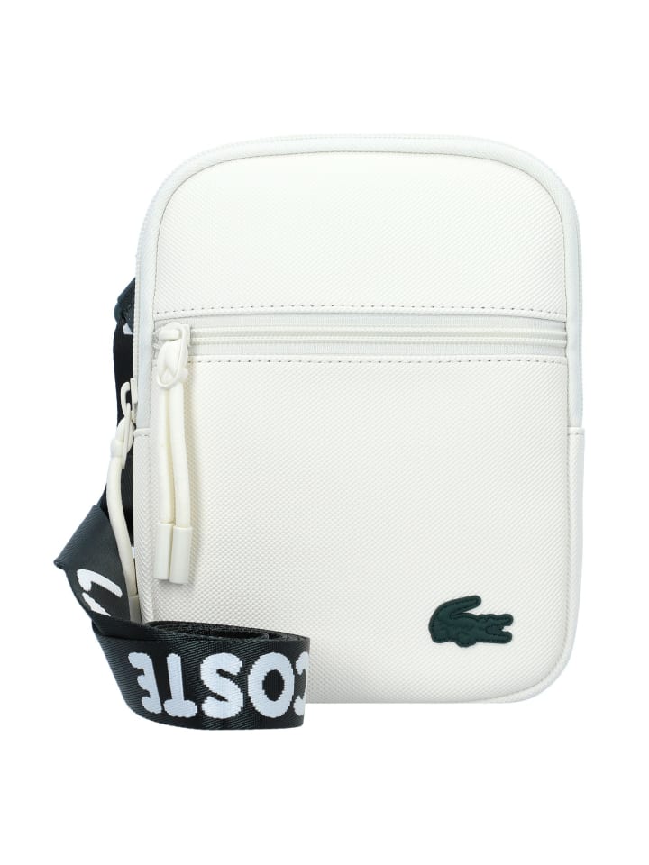 

Наплечная сумка Lacoste, цвет jacquard webbing farine