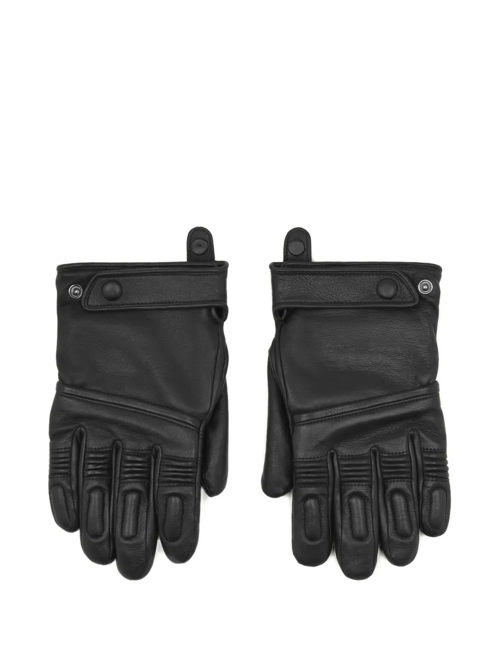 

Кожаные перчатки MM6 Maison Margiela, черный