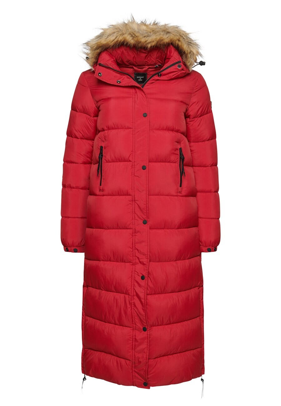 

Зимнее пальто Superdry Winter Coat, красный