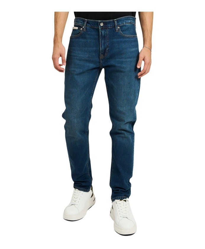 

Узкие джинсы-клеш Calvin Klein, синий