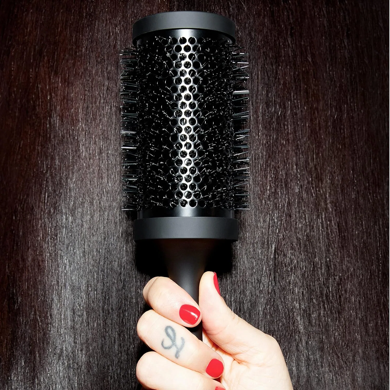 Керамическая вентилируемая радиальная щетка ghd, 55 мм Ghd, Black — фото 2