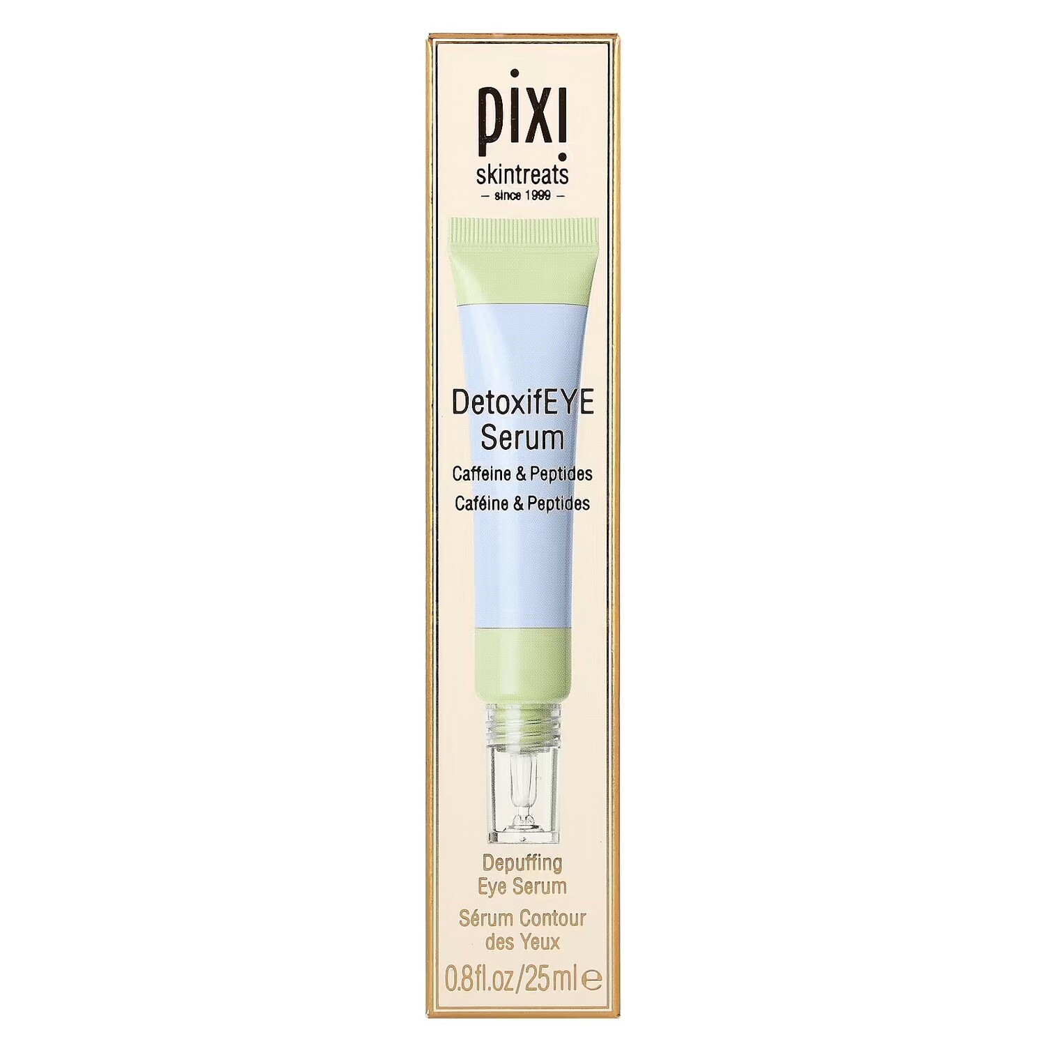 Pixi Beauty Skintreats DetoxifEYE Сыворотка для снятия отечности глаз, 0,8 жидк. унции (25 мл) — фото 2