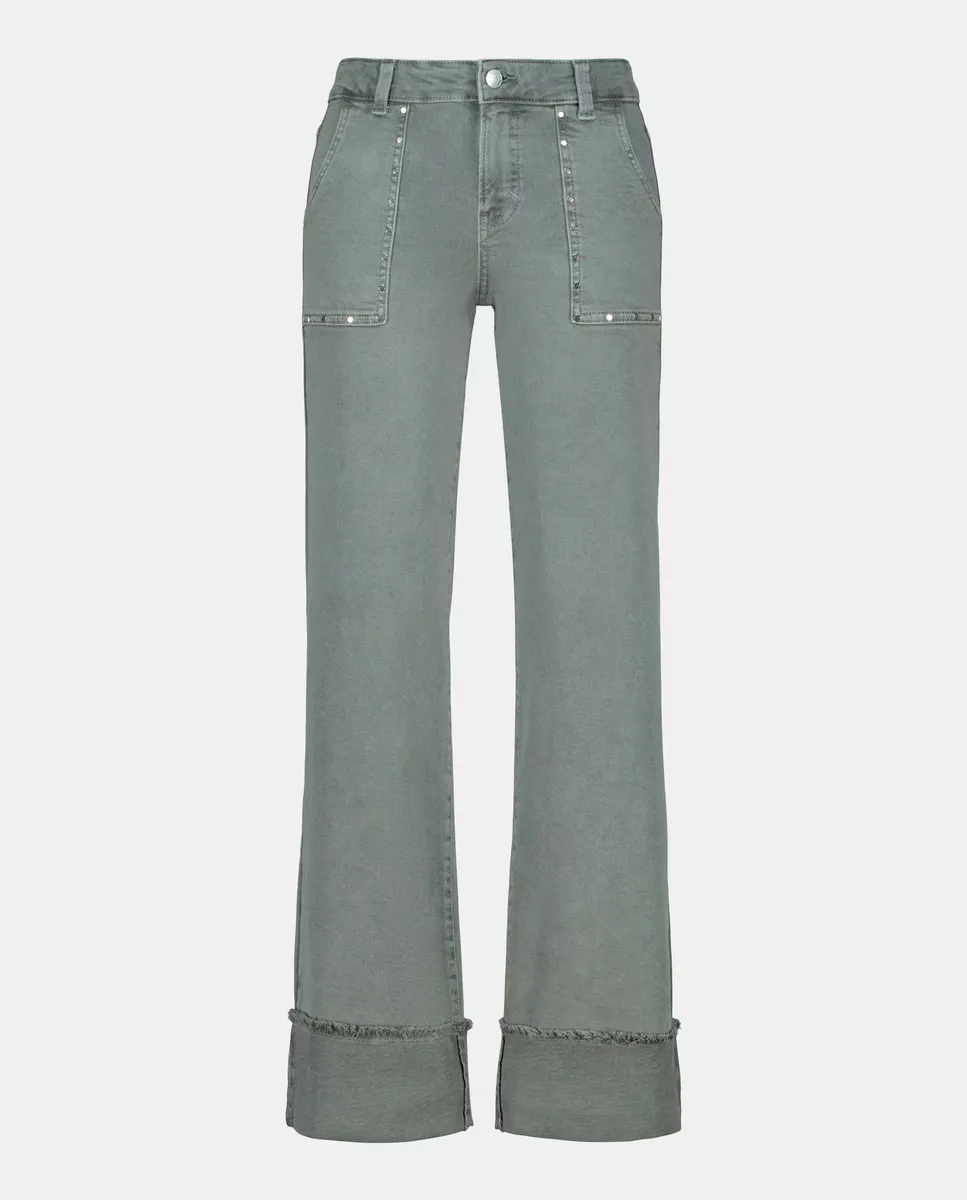 

Женские брюки плотника Green Coast, цвет 820 Gris medio