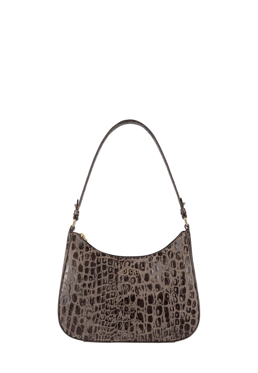 

Сумка Roeckl CLEO SMALL CROCO, Mocca/Dark Brown