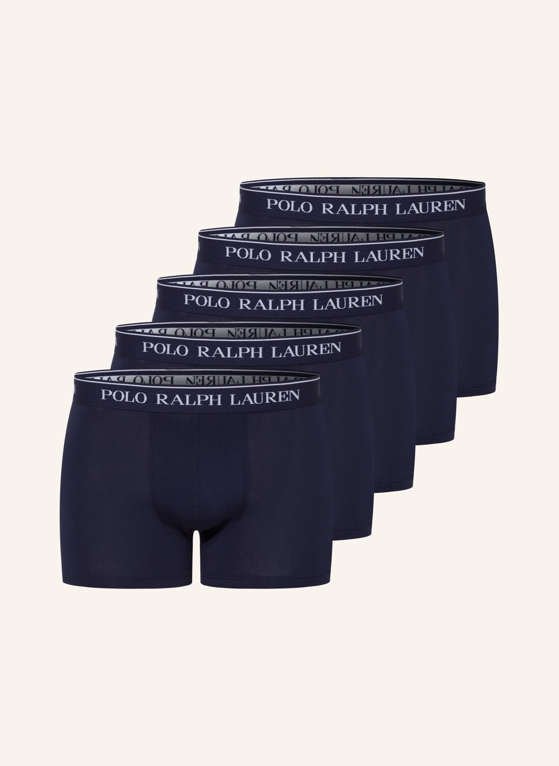 

Упаковка из 5 боксеров. Polo Ralph Lauren, синий