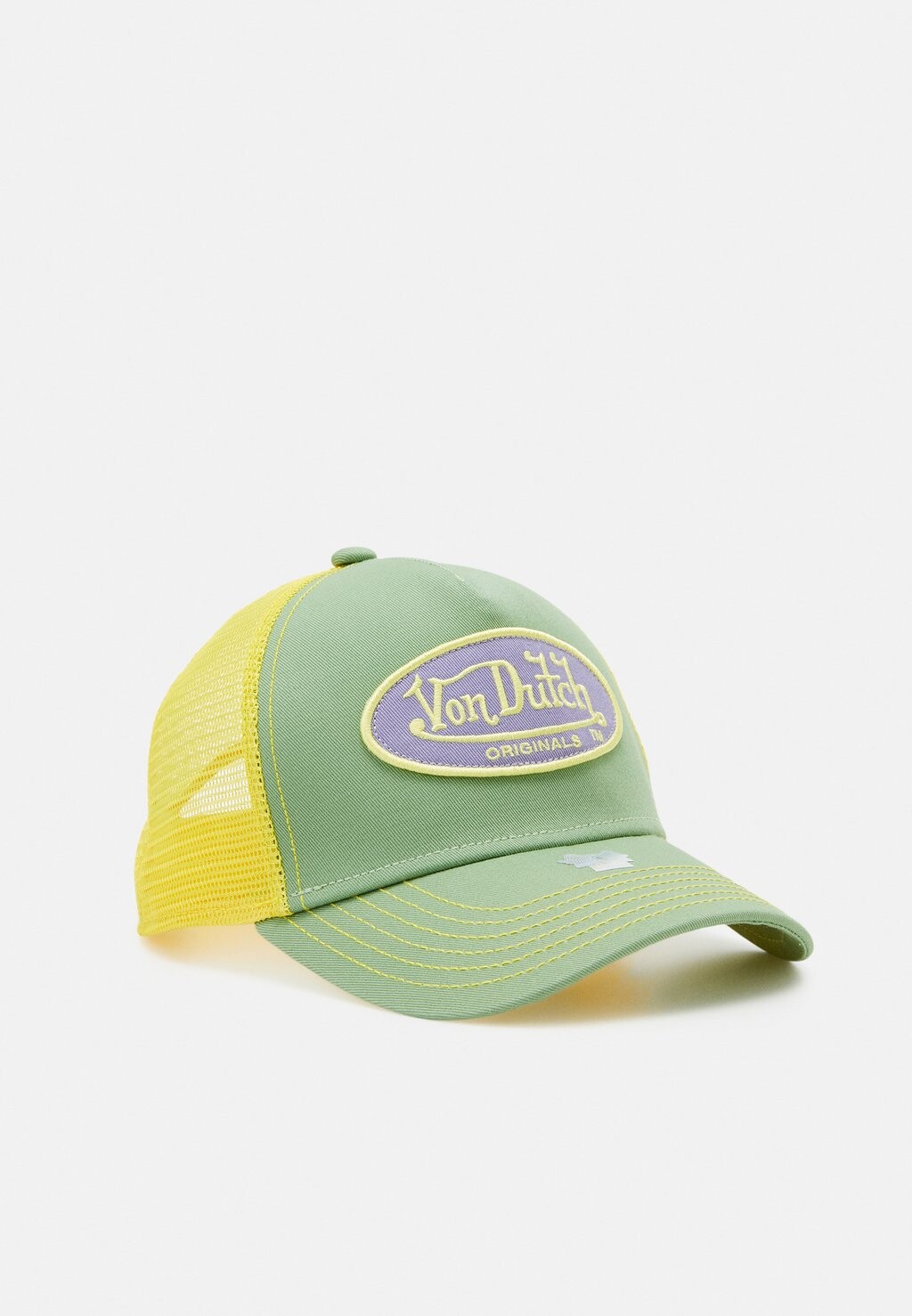 

Бейсболка Trucker Boston Unisex Von Dutch, зеленый/желтый