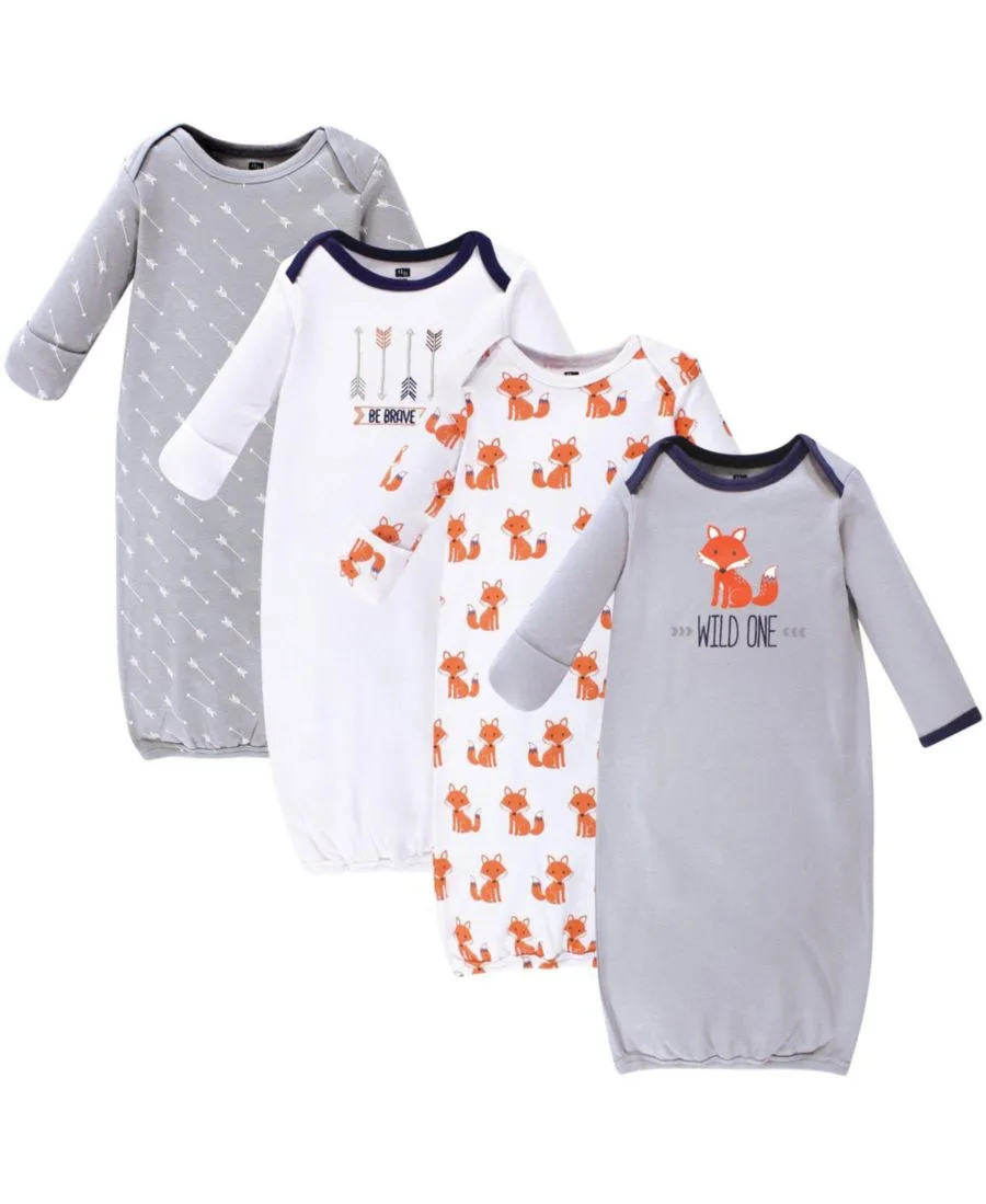 Комплект из четырех платьев из трикотажа Hudson Baby, Wild One