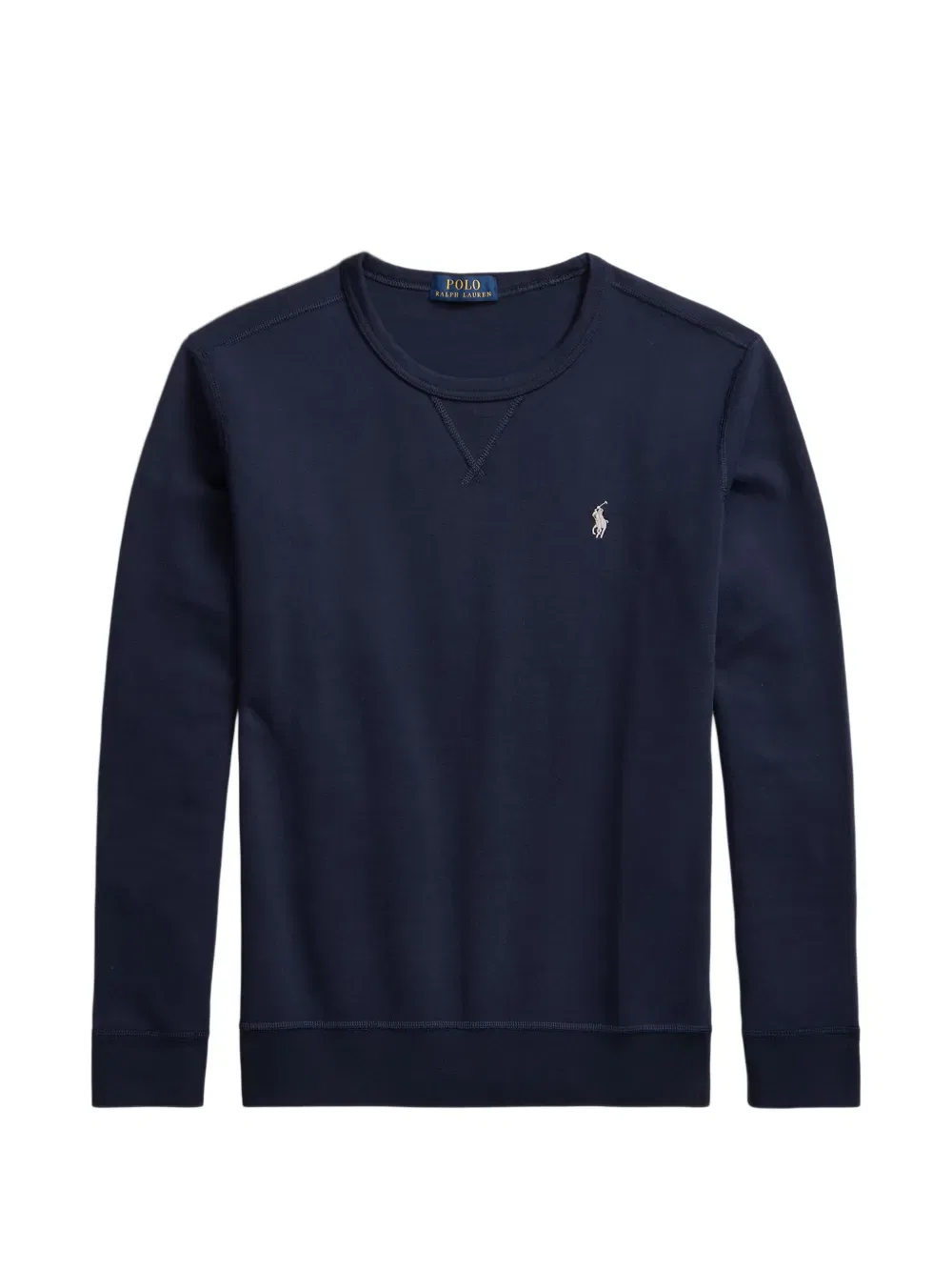 Толстовка Polo с круглым вырезом и изображением пони Polo Ralph Lauren, синий