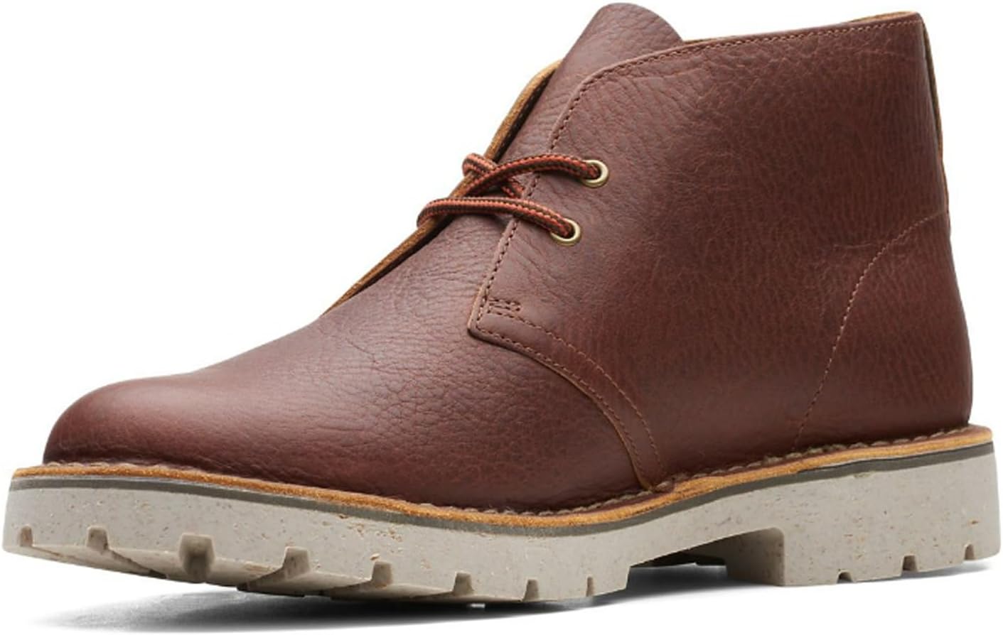 Мужские ботинки Chukka от Clarks, темно-коричневый — фото 4