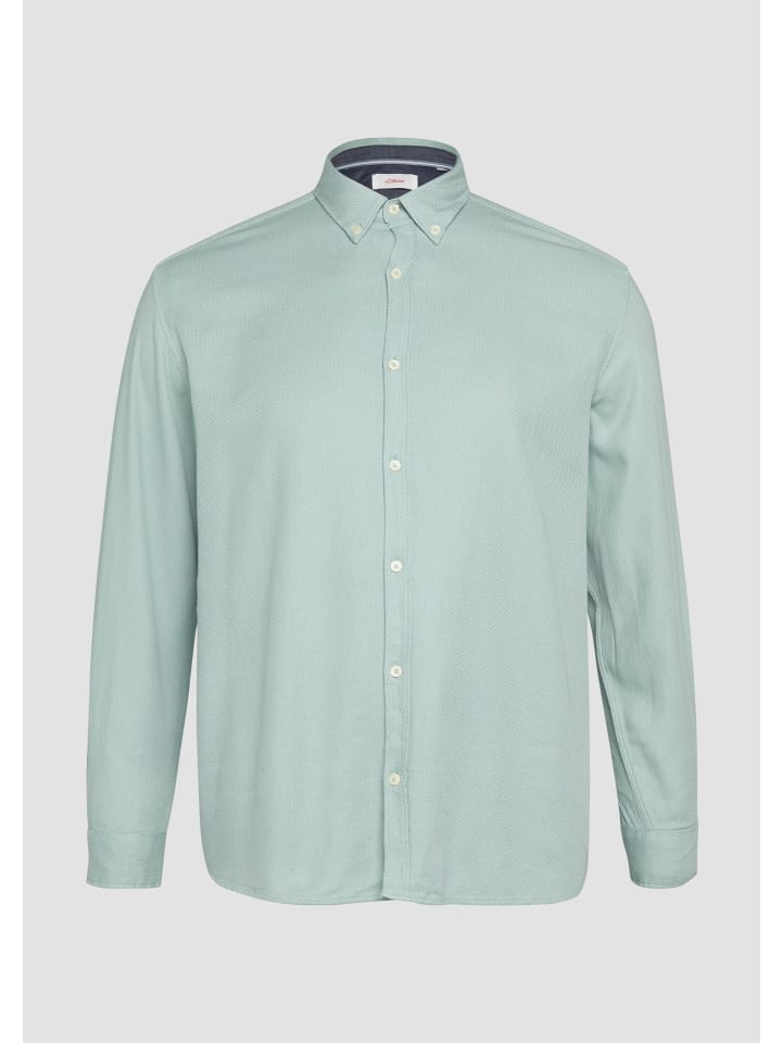 

s.Oliver Рубашка цвета шалфейно-зеленый (7211)