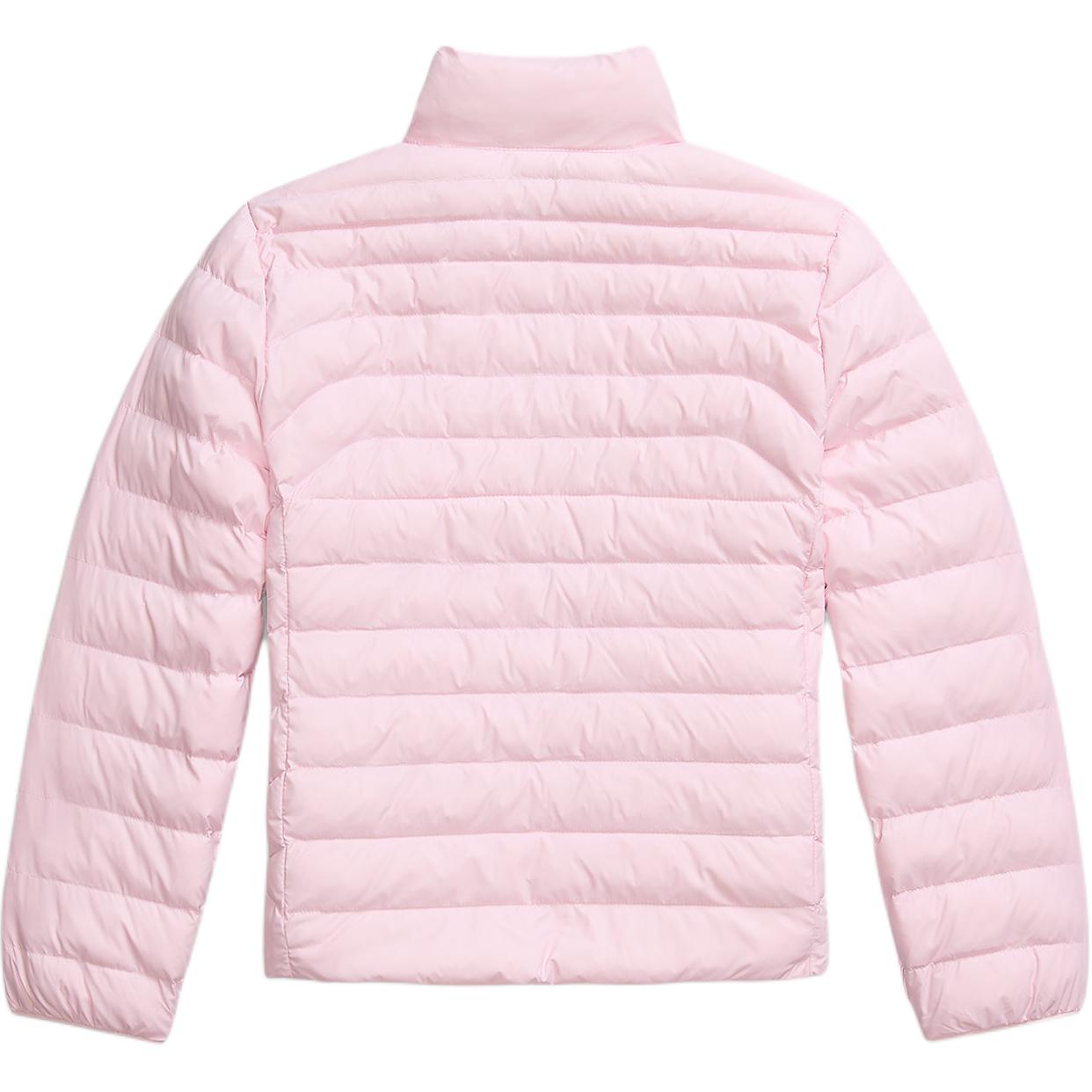 утепленная куртка fw25 для детей Polo Ralph Lauren, светло-розовый — фото 3