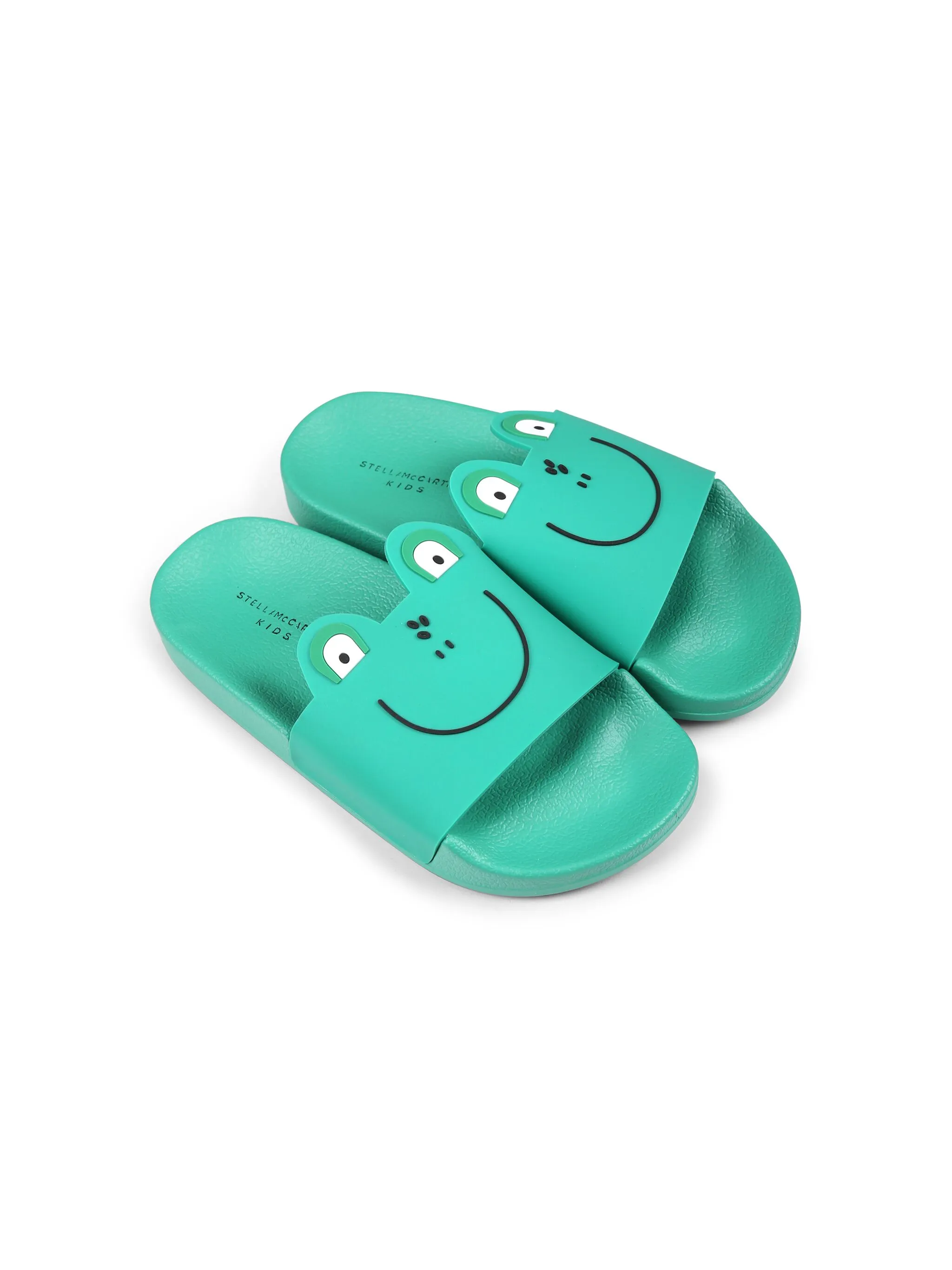 

Шлепанцы Frog Stella Mccartney Kids, сине-зеленый