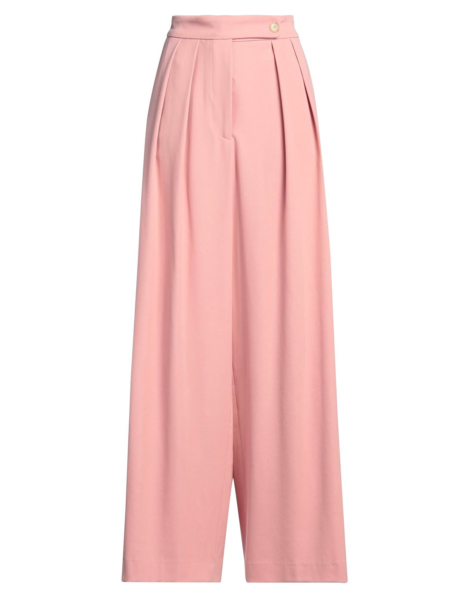 

Брюки Dries Van Noten, темно-розовый