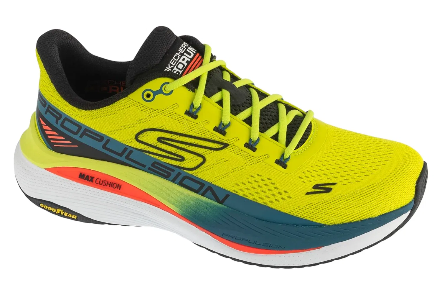 Кроссовки для бега, Max Cushioning Propulsion, Skechers, желтый