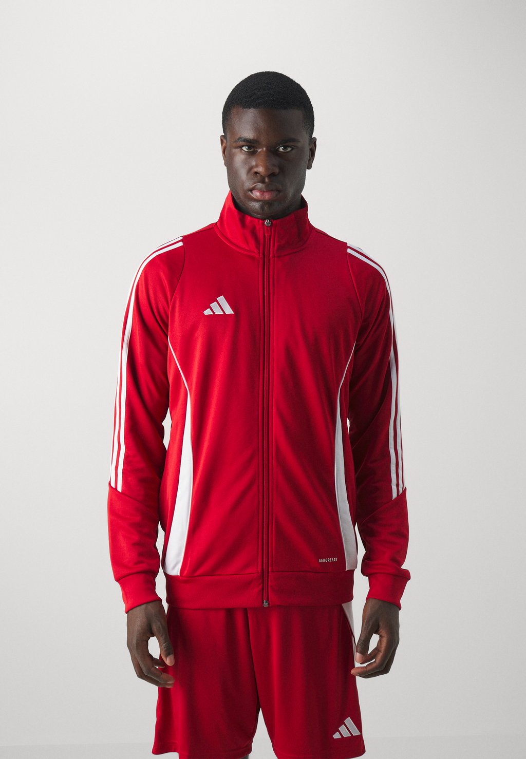 

Куртка тренировочная TIRO24 JACKET adidas Performance, цвет team power red 2/white