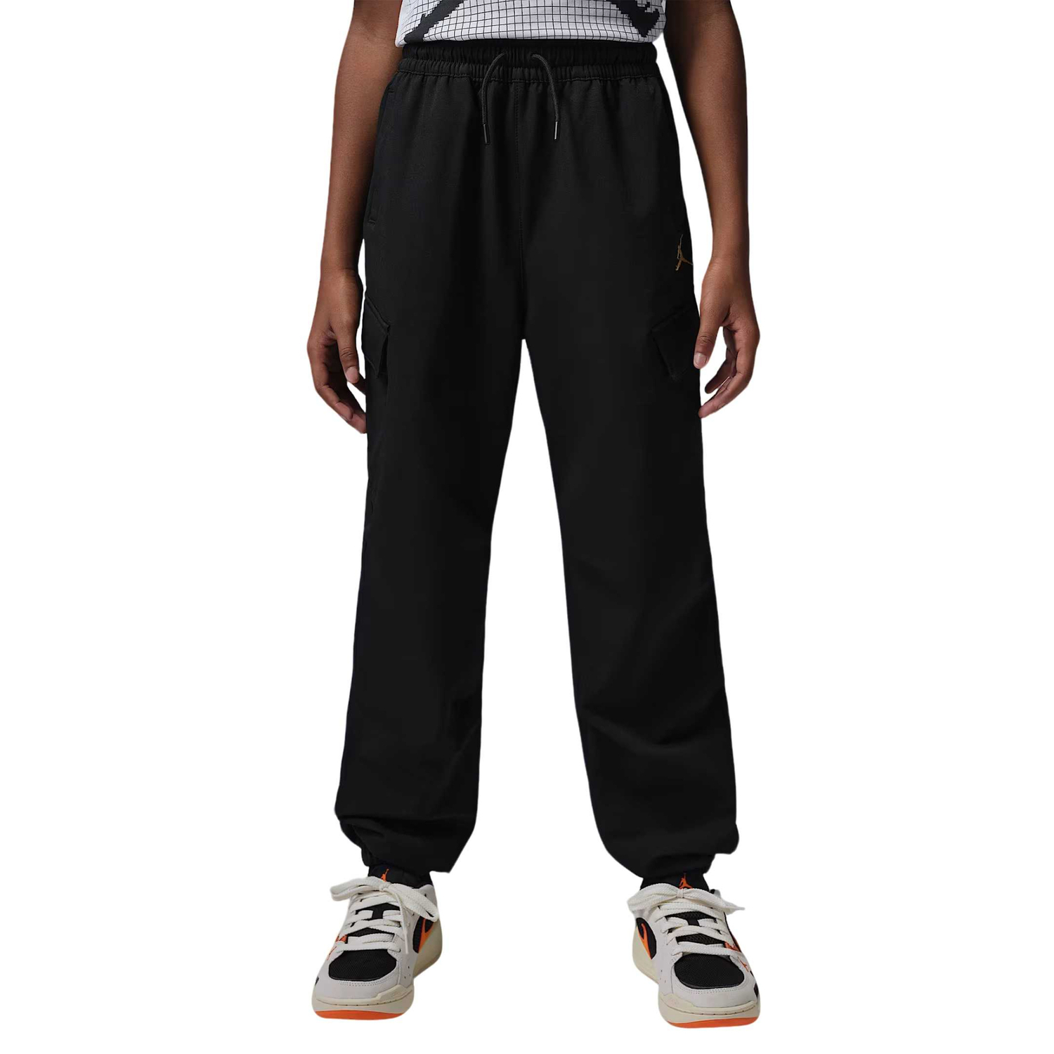 

Детские вязаные спортивные штаны Jordan, черный