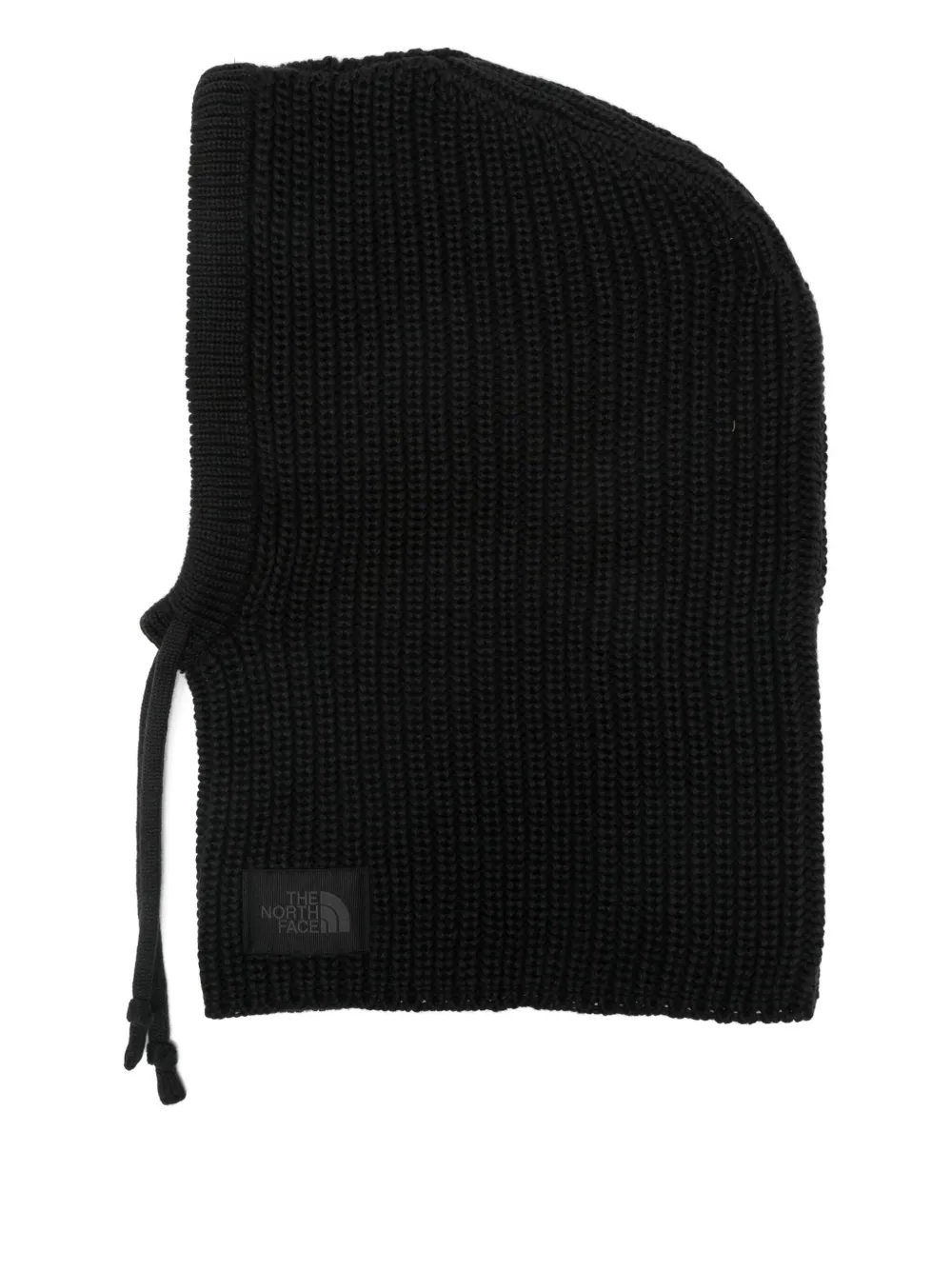 

Ребристая балаклава The North Face, черный