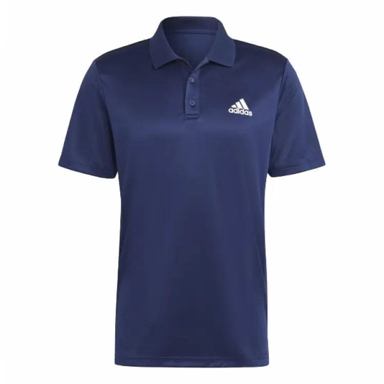 

Рубашка поло мужская синяя Adidas, синий