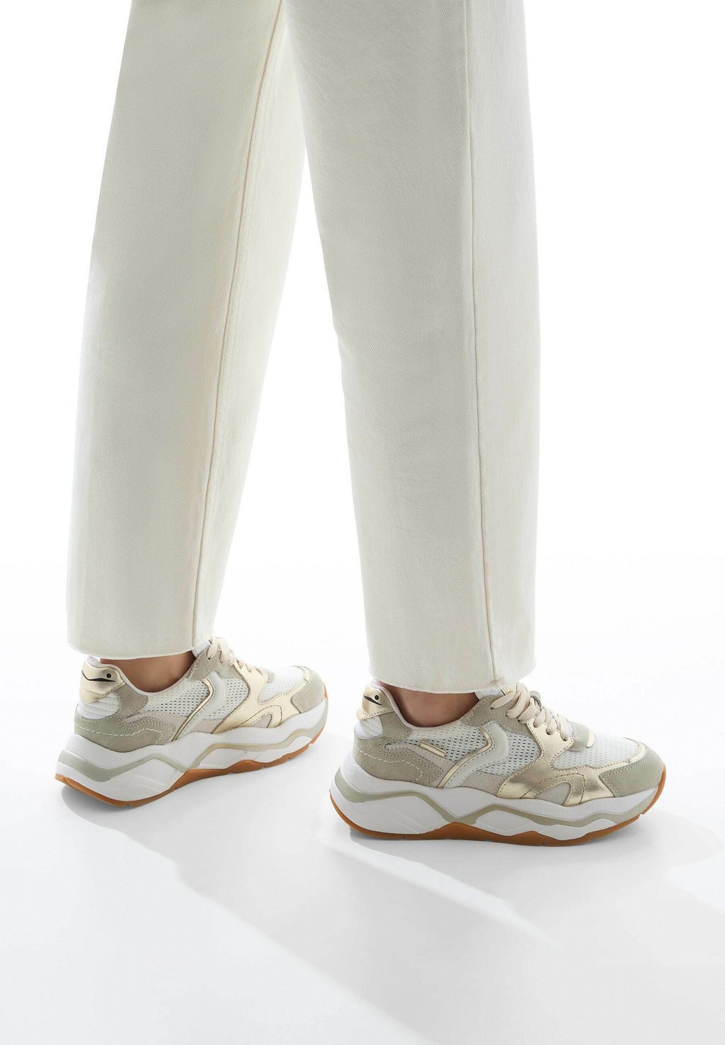 Кроссовки CLUB Voile Blanche, золотой