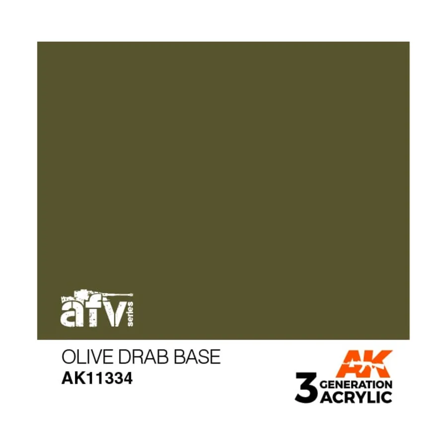 

Оливково-серая база, 3rd Gen Acrylic - AFV