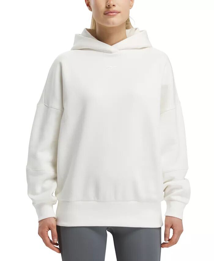 

Женская толстовка Lux Oversize с капюшоном Reebok, белый