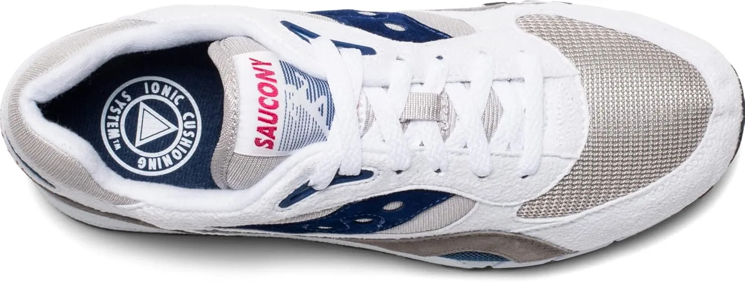 Кроссовки Saucony Azura, White Grey Navy — фото 4