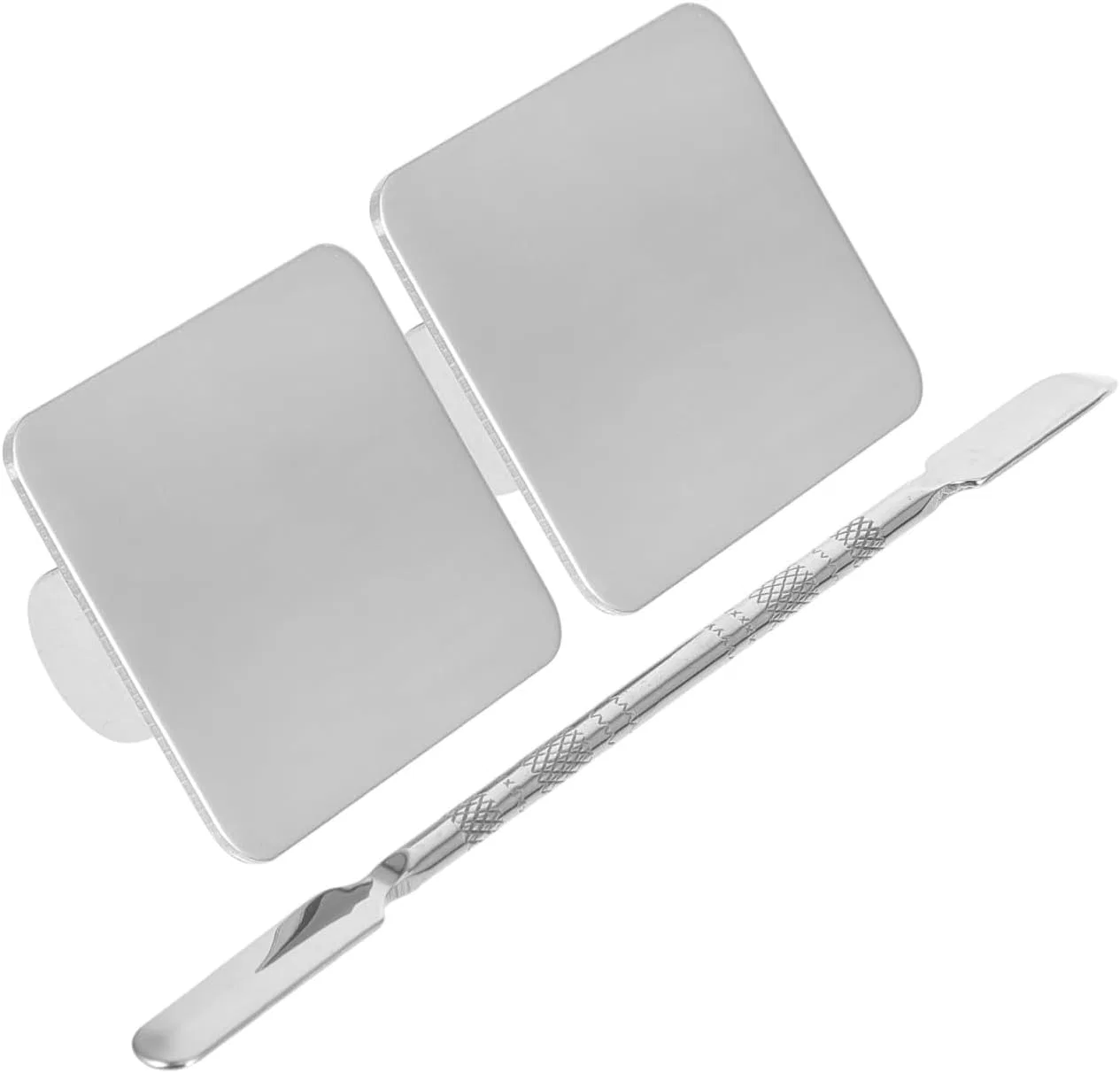 Набор палитр-колец BESPORTBLE из нержавеющей стали No brand, Silver