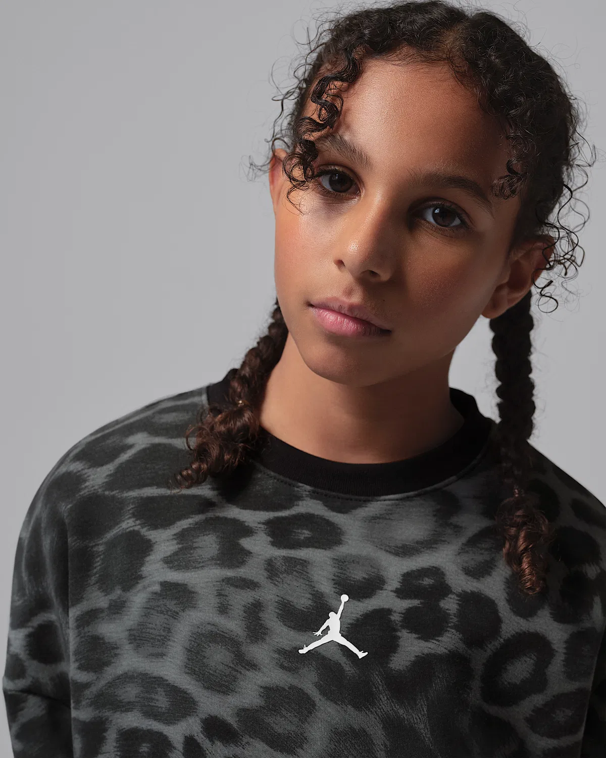 Детская футболка Jordan Perform Sport Dri-FIT с принтом, Black — фото 3