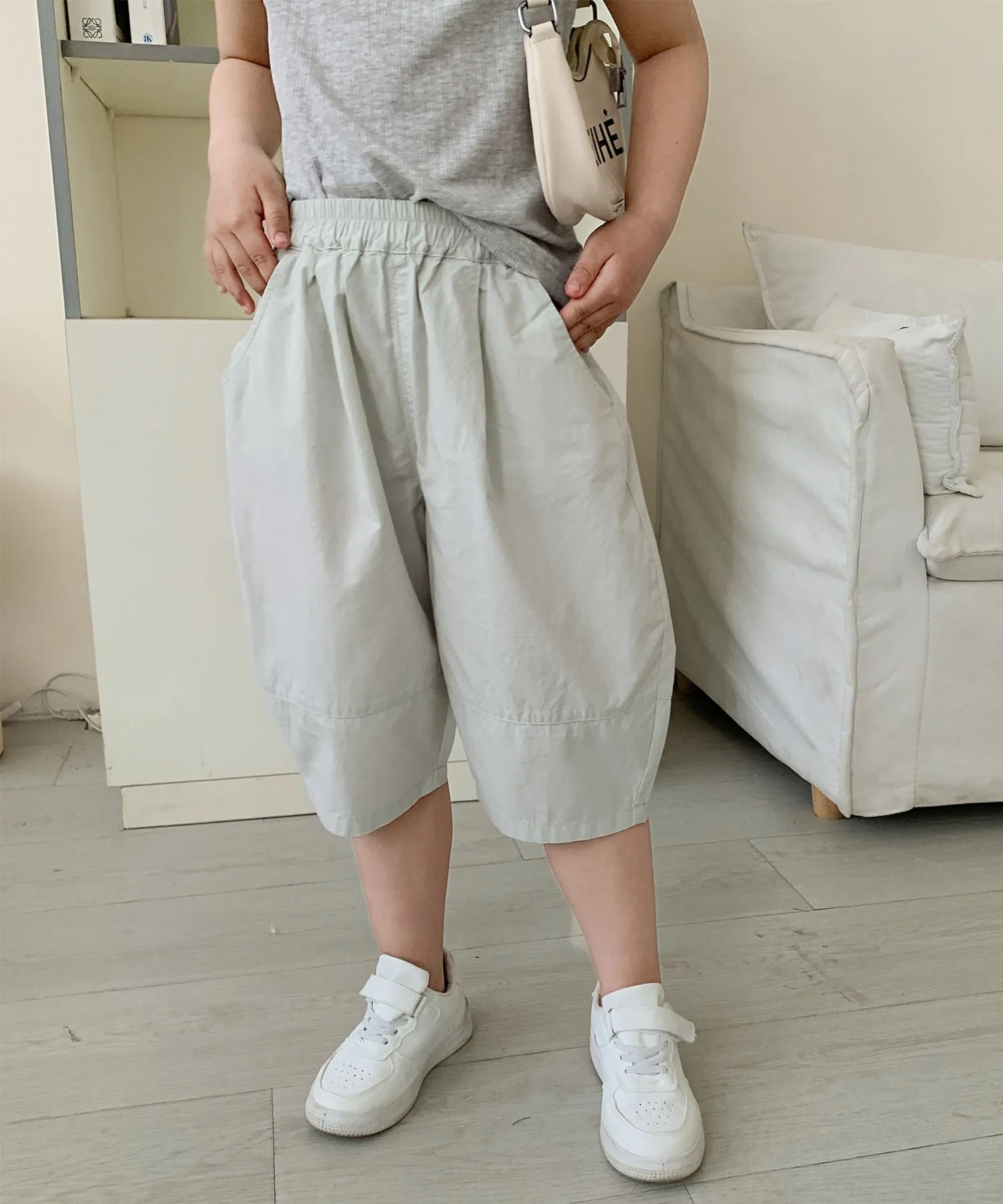 Штаны-шарики Aimoha Kids, Light gray — фото 3
