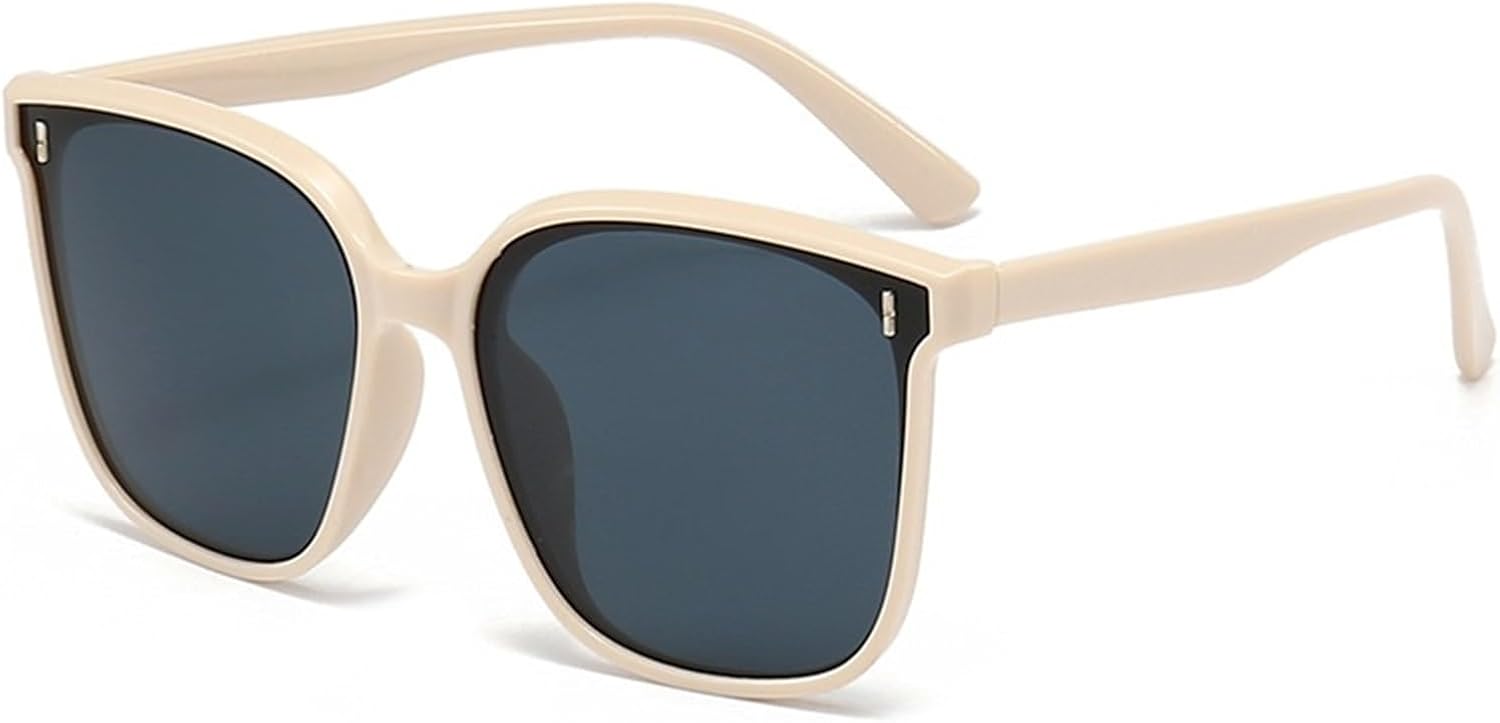 

Модные квадратные солнцезащитные очки в крупной оправе для женщин, спортивные, для вождения, с защитой от УФ-излучения UV400, для поездок на работу, подарок generic, B