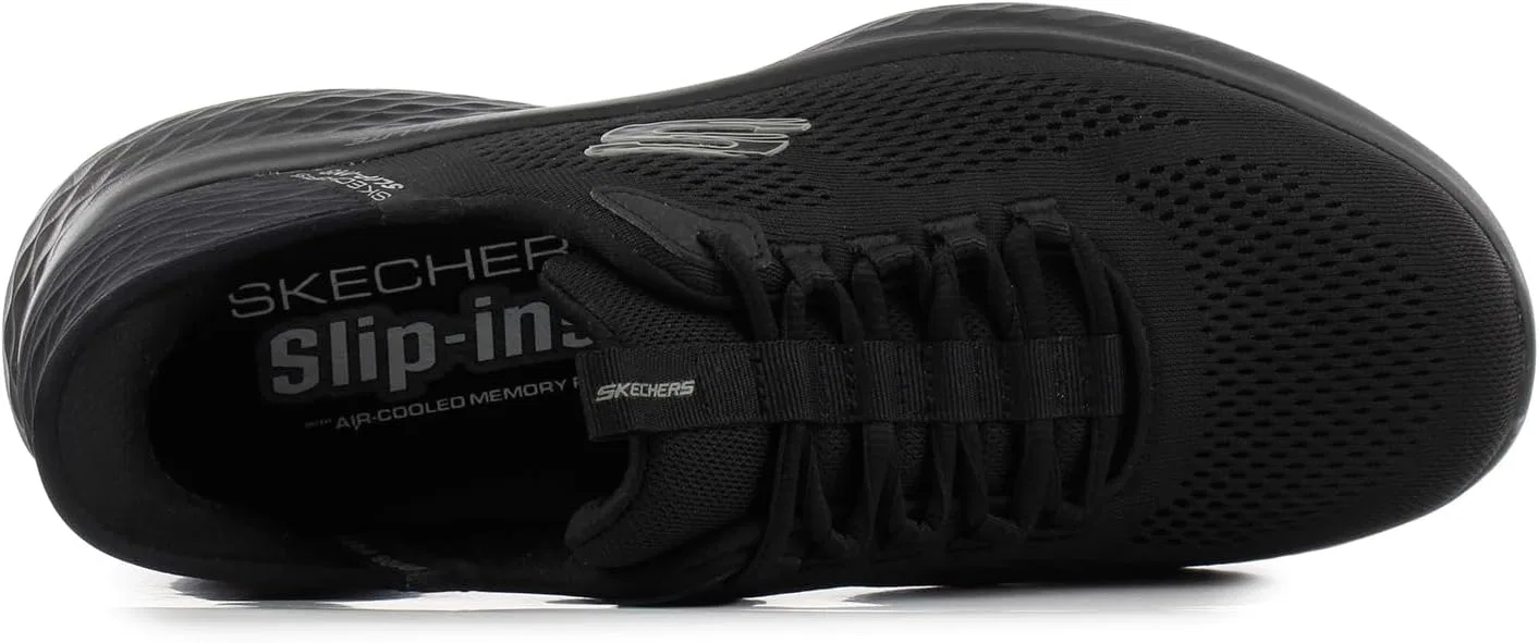 Мужские кроссовки Skechers Skech-lite Pro Primebase Hands Free Slip-in, Black — фото 2