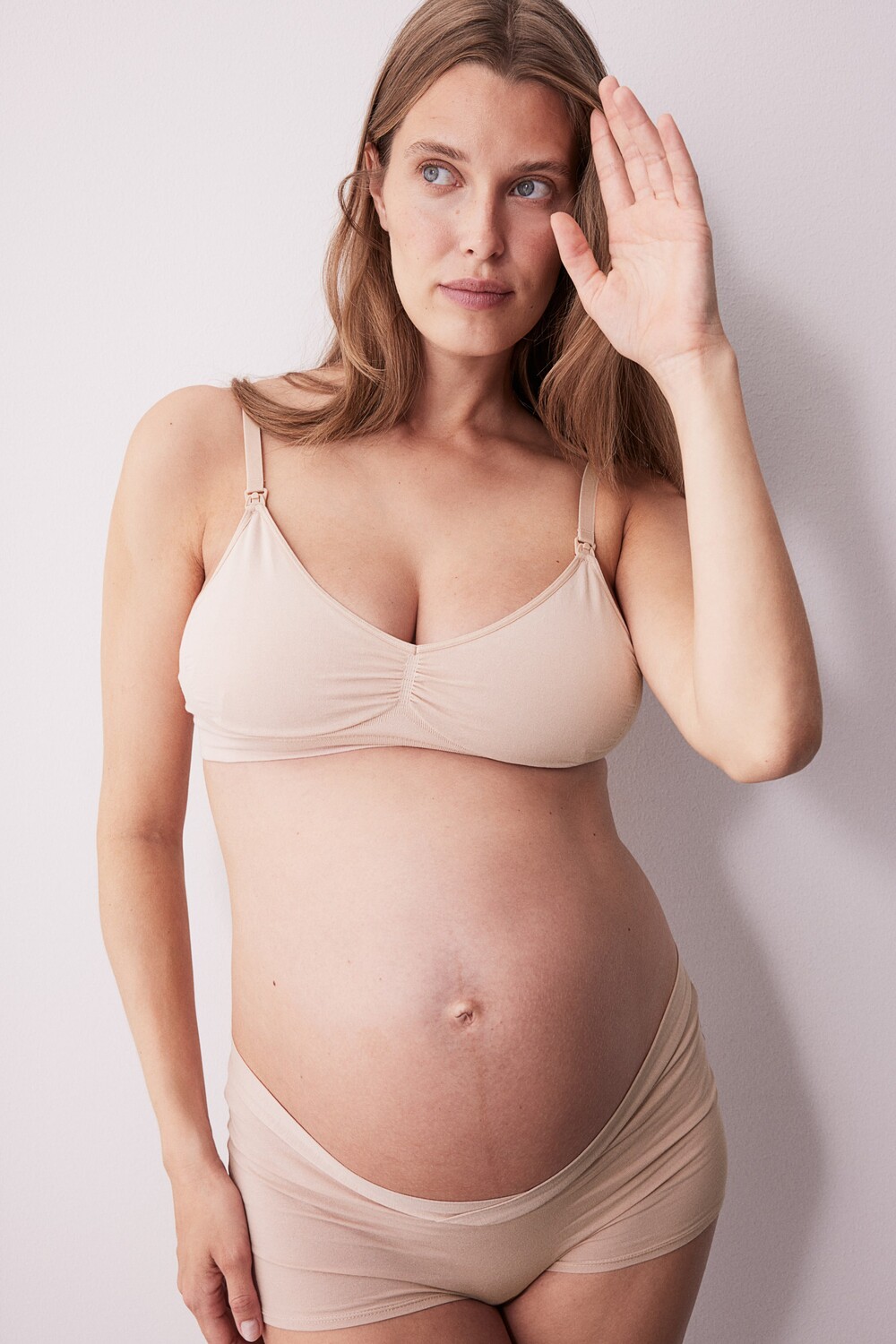 

Мягкий бюстгальтер для кормления Mom H&M, розовый