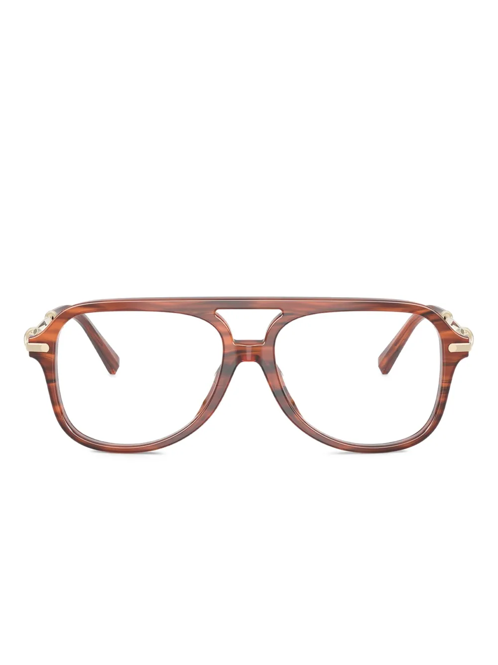 

Очки-пилоты Tiffany & Co, коричневый