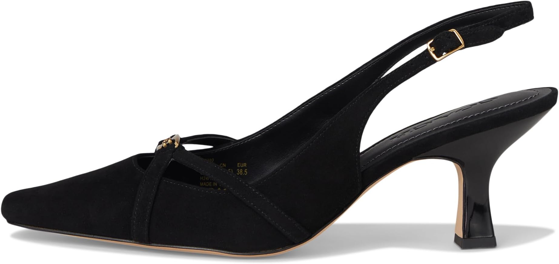 Туфли COACH Rowyn Slingback, Black — фото 4