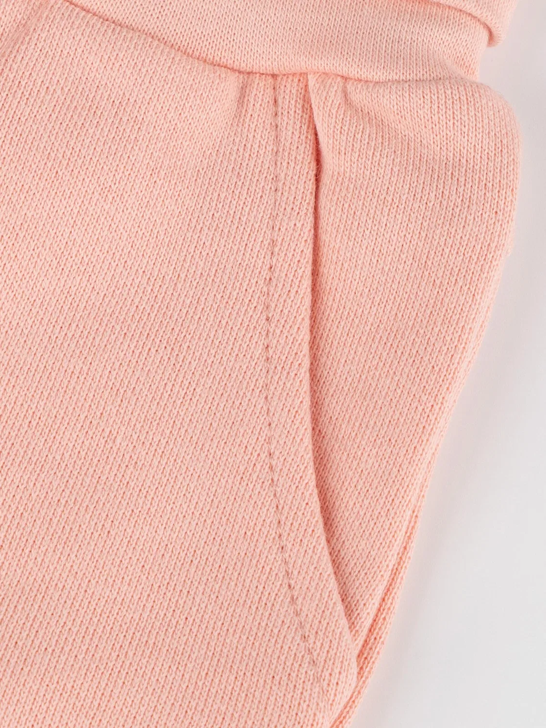 Брюки Sigikid Regular Pants Sweathose Pink Birds светло-розового цвета — фото 3