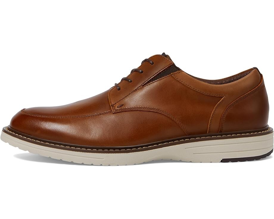 Оксфорды Nunn Bush Griff Moccasin Toe Oxford Lightweight and Comfortable for All Occasions Leather Lace Up, цвет Cognac — фото 4