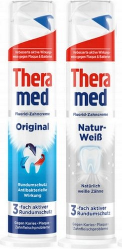 

Паста Theramed Original 100 мл + Паста Theramed Natur Weiss 100 мл Hauspik