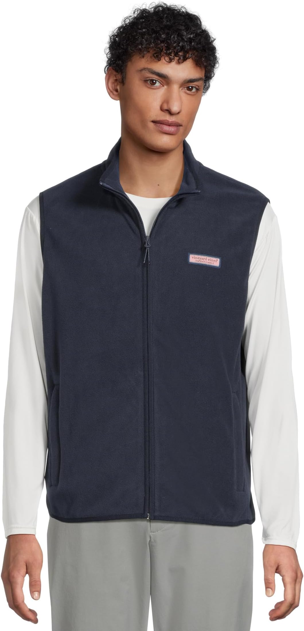

Мужской флисовый жилет Harbor Vineyard Vines, Nautical Navy