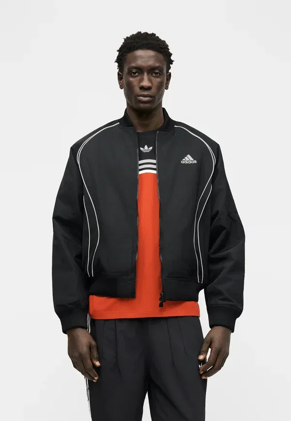 Куртка Teamgeist light jacket Adidas Originals, черный — фото 4