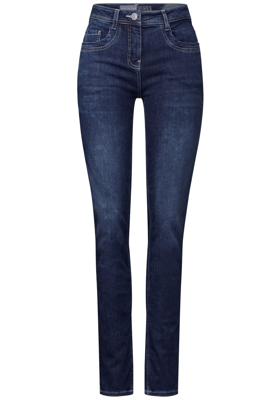 

Джинсы CECIL Slim fit Jeans, синий