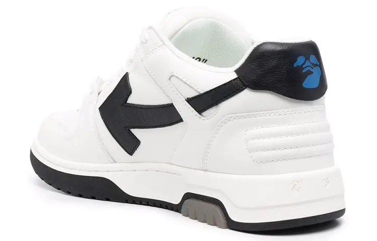 OFF-WHITE Out Of Office Низкие кеды 30 ММ ООО Черный Белый Синий — фото 3