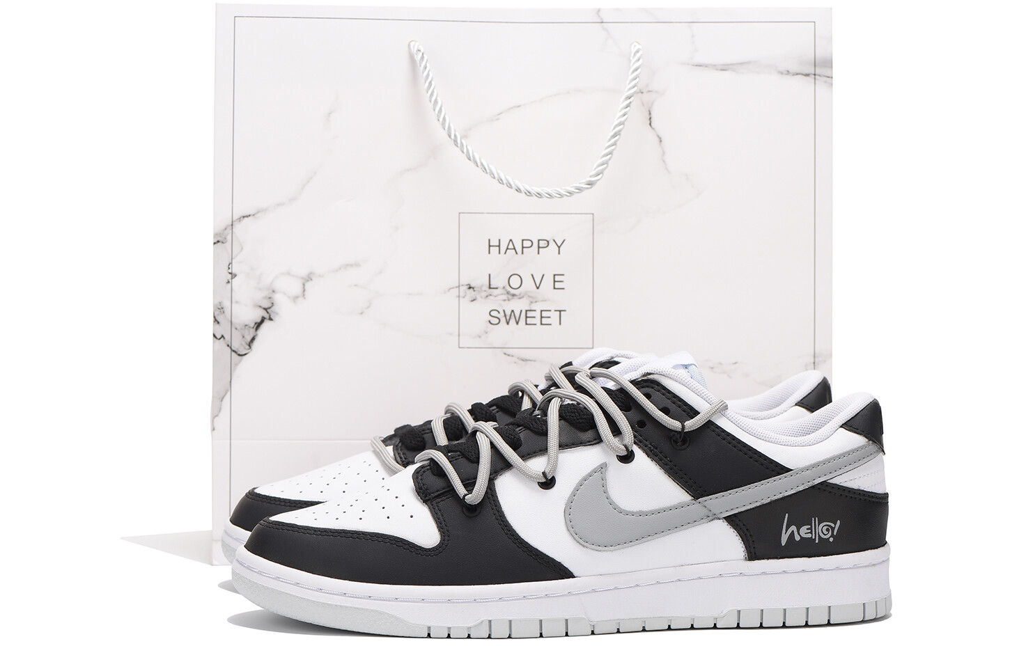 

Кроссовки Nike Dunk Skateboard Shoes Women's Low-Top Gray, Серый, Кроссовки Nike Dunk Skateboard Shoes Women's Low-Top Gray