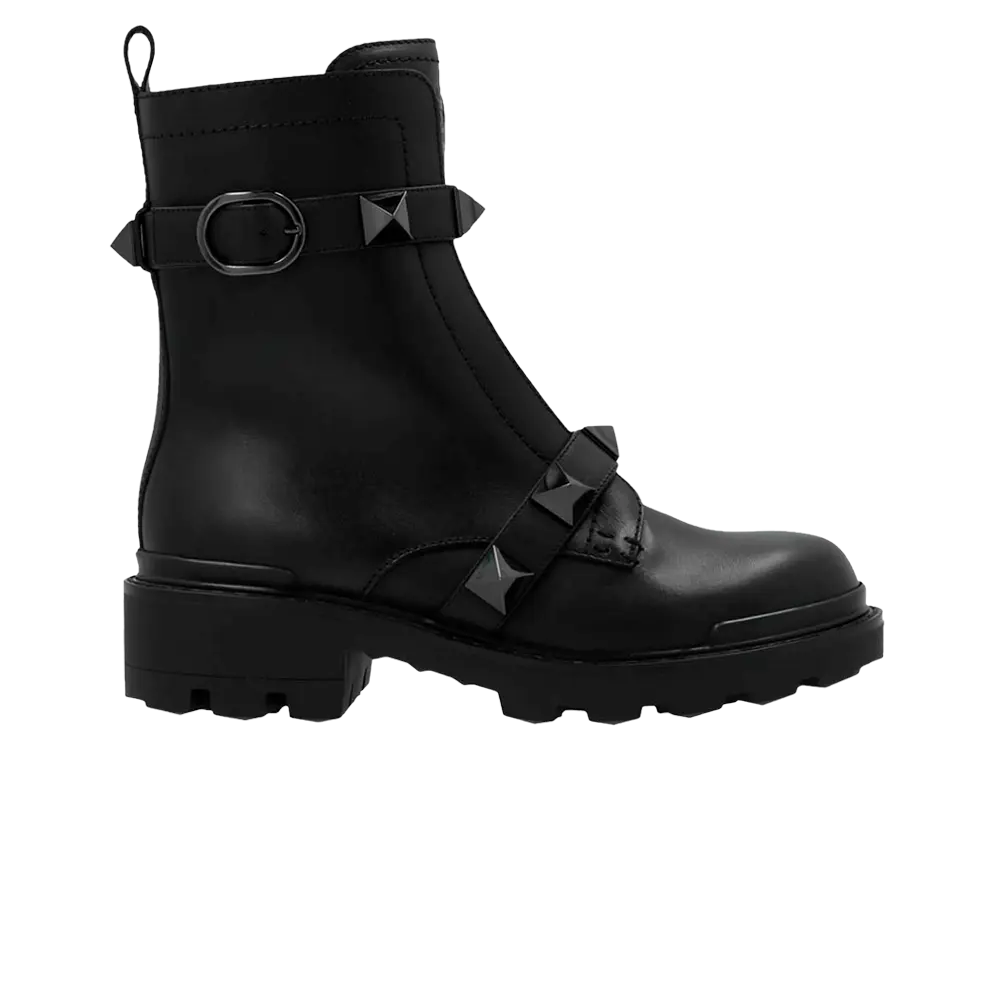 Ботинки Valentino Roman Stud 40MM, черный